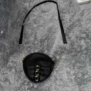 Black crossbody bag